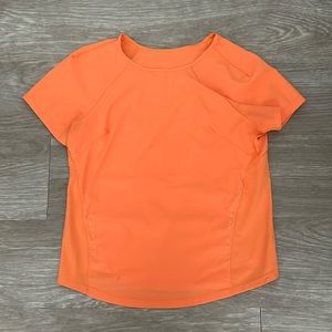 orange lululemon t shirt
